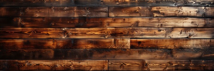 Panorama Vintage Brown Wood Wall Pattern , Banner Image For Website, Background abstract , Desktop Wallpaper