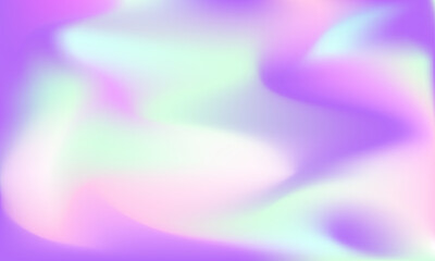 Vector gradient colorful blurry background