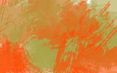 Abstract grunge texture wall orange color background