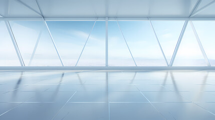 Fototapeta premium Subtle textured floor, broad horizon, product commercial photography background, PPT background, 3D rendering, car display scene