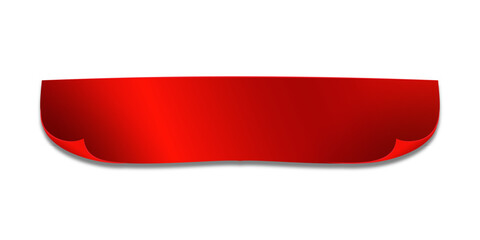 ribbon red color set collection christmas celebration element set vector illustration.  celebration valentines day