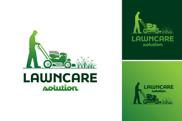lawn care logo design is perfect for businesses or individuals in the lawn care industry who are looking for a professional logo to represent their brand.