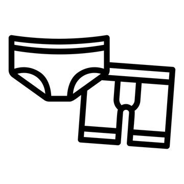 underware outline icon