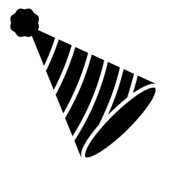 party hat glyph icon