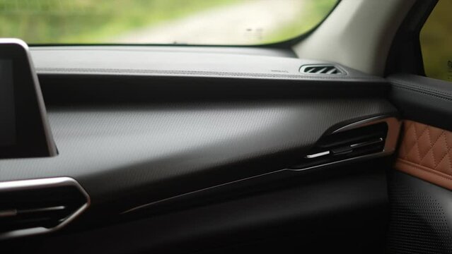 modern car interior, Dashboard, Maxus D90