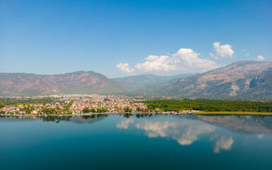 Resort town of Koycegiz - Koycegiz, Turkey. High quality photo
