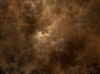 Abstract brown fractal background