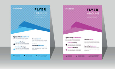 flyer design templet for your business, vector file