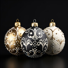 golden christmas balls, Beautiful christmas ball decoration, christmass ornaments