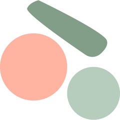 Boho Shape Free Form Hand Drawn Illustration