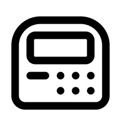 atm line icon