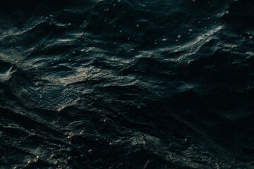 Fototapeta na wymiar Water Splash Isolated On The Black background