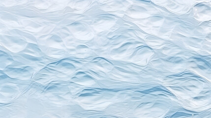 Seamless realistic water ripples or ocean waves summer background texture transparent overlay. Sparkling white crystal clear refreshing marble texture. Generative Ai.