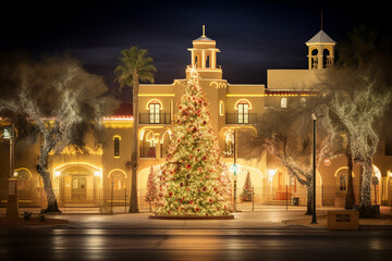 Fototapeta na wymiar Christmas_in_Tucson