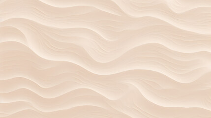 Seamless white sandy beach or desert sand dunes tileable texture. Boho chic light brown clay colored summer repeat pattern background marble texture. Generative Ai. - obrazy, fototapety, plakaty
