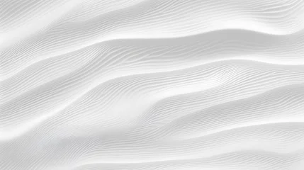 Foto op Canvas  Seamless white sandy beach or desert sand dunes transparent texture overlay. Boho chic western theme summer vacation repeat pattern background. Grayscale displacement, bump or height . Generative Ai. © tfk