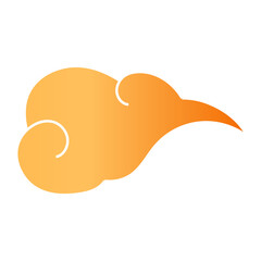 Chinese Cloud Element Vector Illustration