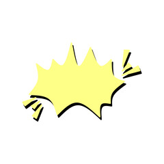 Comic Explosion Speech