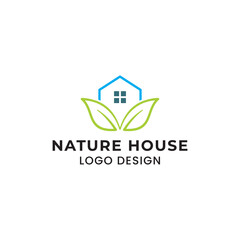 Nature House Logo Vector Illustration