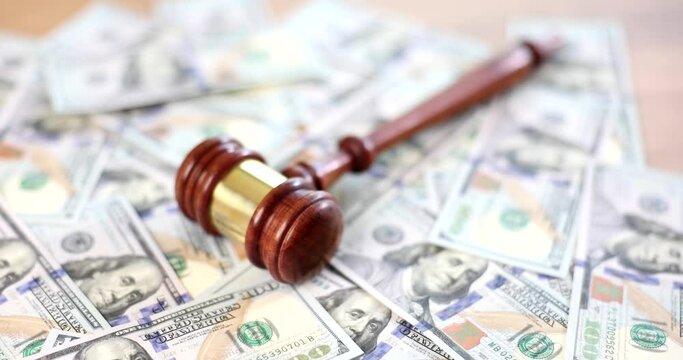 Legal battles in American justice system money buys freedom. Financial crimes and bail