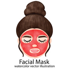 Facial Face Mask, Face Mask, Self love, Self care, Skin care