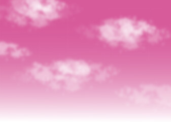 雲と空 背景素材 イラスト ベクター clouds and sky background illustration vector
