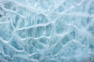 patterns in an ice cave wall