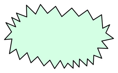 Contemporary Quirky Sticker