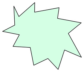 Contemporary Quirky Sticker