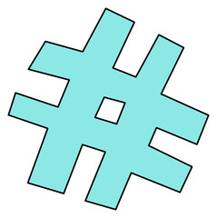 Contemporary Quirky Sticker