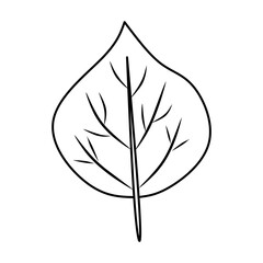 Contour Leaves Element