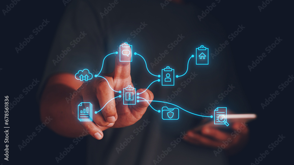 Poster cloud computing, digital transformation management, internet of things (iot) emerging technologies, 