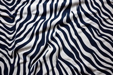 blurry zebra stripes on a fabric, for background