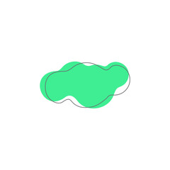 blob set hand draw elements  shape