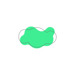 blob set hand draw elements doodle