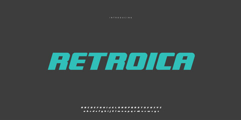 Elegant Font Uppercase Lowercase and Number. Classic Lettering Minimal Fashion Designs. Typography modern Sen Serif fonts regular decorative vintage concept. vector illustration © SyedMuhammad