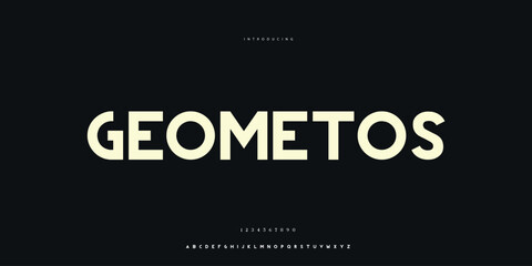 Elegant Font Uppercase Lowercase and Number. Classic Lettering Minimal Fashion Designs. Typography modern Sen Serif fonts regular decorative vintage concept. vector illustration © SyedMuhammad