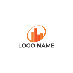 Free vector gradient accounting logo template