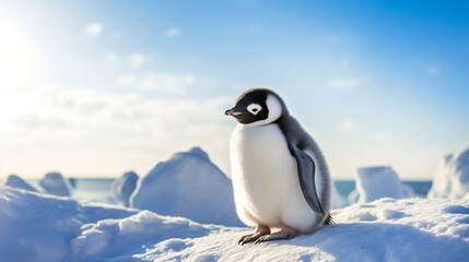 A small penguin