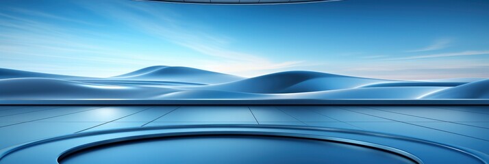 Abstract Blue Studio Background Product , Banner Image For Website, Background abstract , Desktop Wallpaper
