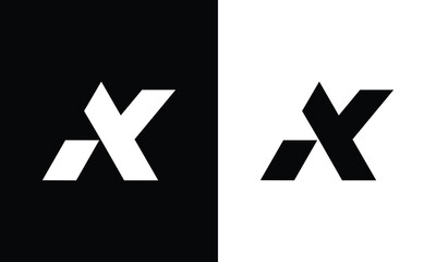 AK letter logo design vector template