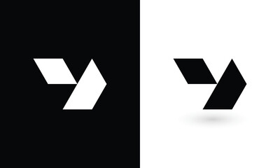 Y letter logo design vector template