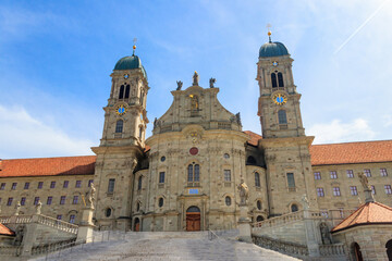 Naklejka premium Benedictine Abbey of Einsiedeln in Switzerland