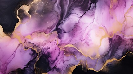 Beautiful pink liquid marble texture fluid art