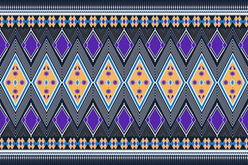 Ethnic fabric.beautiful pattern.folk embroidery,Bohemia style,Aztec geometric art ornament print.ethnic abstract Inkatha art.Seamless fabric.design for fabric, carpet, wallpaper, clothing,background.