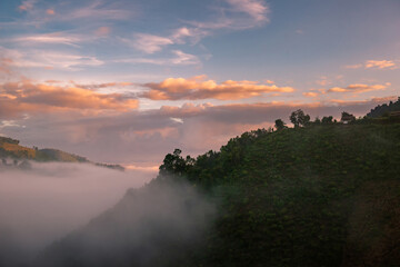 landscape and sky background