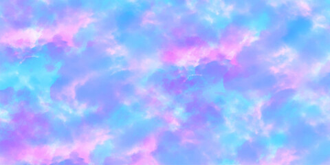 Abstract background with pink and light blue watercolor texture background. vintage pink and light blue sky and cloudy background .hand painted vector illustration with watercolor design .