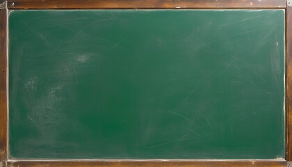 Classroom Classic: Green Dirty Chalkboard Background