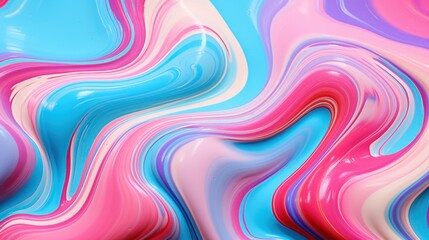 Fototapeta premium abstract background with colorful waves of paint, artistic web background