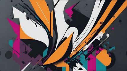 Abstract Art Background, Generative AI